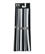 Under Armour UA Headbands - 6 Pack Black Steel White - $751.81 MXN