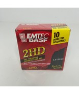EMTEC Diskettes 2HD  Double Sided High Density 10 pack 3.5&quot;/90mm - $9.23