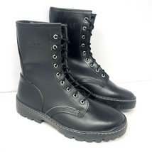 Vintage Calpia Men’s California Prison Issue Boots Sz 10 M Black Leather... - $98.95