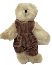Vintage 1993 TY Collectible Tan Plush Bear with Outfit 8 inches - £11.69 GBP