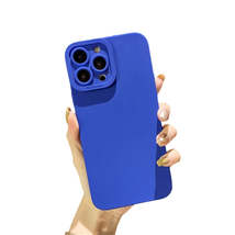 Anymob iPhone Blue Soft Silicone Phone Case Angel Eye Design Camera Protection - £19.45 GBP