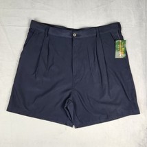 Tres Bien Golf Shorts Mens 38 Black Polyester Lightweight 6&quot; Inseam Vint... - $34.74