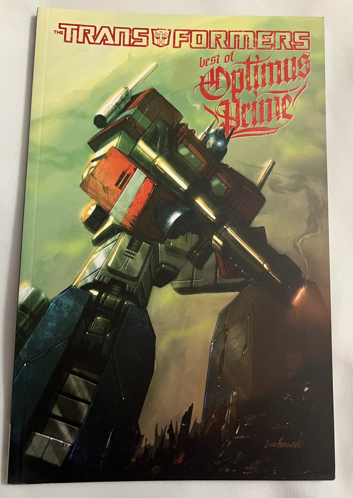 Transformers The Best of Optimus Prime (Transformers (Idw)) by Bob