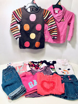 Girls Size 18-24M Mixed Brands 14 Piece Clothing Lot Old Navy OshKosh Baby Gap - £14.31 GBP