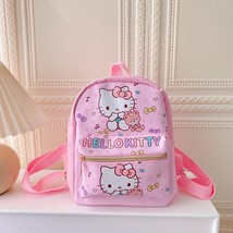 Sanrio hello kitty girl backpack children pu schoolbag cute cartoon handbag shou - £24.77 GBP