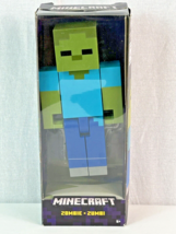 2017 Mattel Minecraft Zombie 8.5” Action Figure - New In Box - RETIRED - £23.18 GBP
