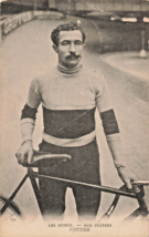 René Pottier-LES SPORTS-NOS STAYERS-1906 Tour De France Winner Photo Postcard - £17.24 GBP