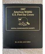 1987 American Wildlife US First Day Covers Postal Commemorative Society ... - £23.98 GBP