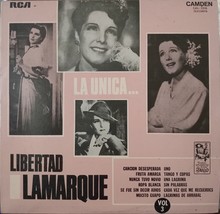 LIBERTAD LAMARQUE La Unica... Vol. 3 LP from PERU Tangos - £19.67 GBP