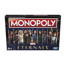 MONOPOLY: Marvel Studios&#39; Eternals Edition Board Game for Marvel Fans, Game for  - £17.37 GBP