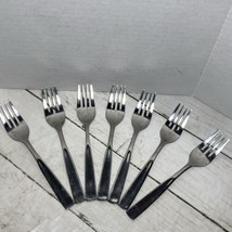 ALLISON? Rogers Co Stainless Indonesia Glossy Flatware 7 Salad  Forks - $17.81