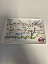 London Underground Melamine Trinket Dish London Transport A Pavo Souvenir Plate - £11.83 GBP