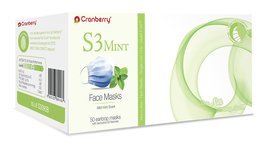 Cranberry S3090Gcase S3 Mint Earloop Face Mask, Green (Pack of 400) - $89.95+