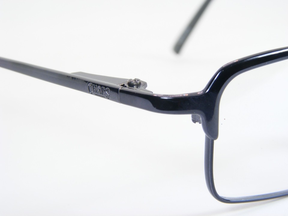 Vintage CHAPS Ralph Lauren 123 CZ7 Midnight EYEGLASSES GLASSES FRAME 48-20-140mm Item image 7
