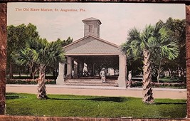 The Old Slave Market, St.Augustines Florida - Postcard C. 1907-1915 - £2.38 GBP