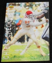 1993 Upper Deck Neil Smith 71, Kansas City Chiefs, NFL Football Sports Card, A++ - £10.34 GBP