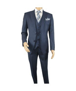 Men Suit BERLUSCONI Turkey 100% Italian Wool Super 180&#39;s Vested #Ber3 In... - $6,583.90 MXN