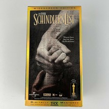 Schindler&#39;s List Widescreen Edition VHS Video Tape - $3.97