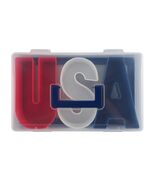 Cook With Color USA Americana Snack Box 3 Compartments Multicolor Plastic - $19.77 CAD