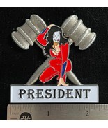 Widows Sons Masonic Riders Assn &quot;Widow&quot; President Officer Pin - $367.33 MXN
