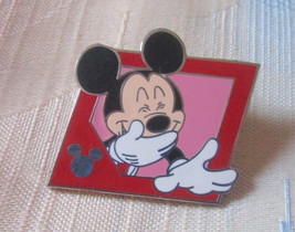 Disney Minnie Mouse Enamel Pin with Vinyl Mouse Ear Nut  - £3.99 GBP