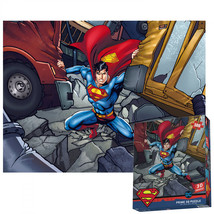 Superman Strength DC Comics 3D Lenticular 500pc Jigsaw Puzzle Multi-Color - £21.21 GBP