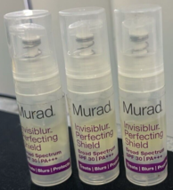 3x Murad Hydration Invisiblur Perfecting Shield SPF 30 / 0.17 oz each no box - $13.85