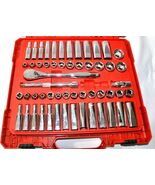 Milwaukee 45-22-9008  -56pc Ratchet & Socket Set - SAE & Metric 3/8" Drive #261 - $107.91