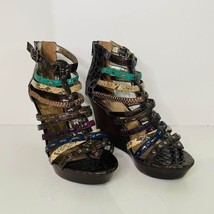 ALDO Wedge Sandals, 11. Multi-color - £33.11 GBP