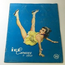 VTG Ice Capades Brochure of 1950 A Walt Disney Production Winged Iridesc... - £14.96 GBP