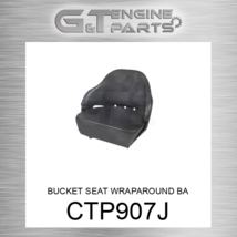CTP907J BUCKET SEAT WRAPAROUND BACK fits CATERPILLAR (NEW AFTERMARKET) - £494.13 GBP