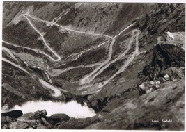 Postcard RPPC Trollstigvegen The Troll Path Romsdal County Norway - £3.93 GBP