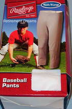 RAWLINGS NEW Youth Baseball Pants White XL Sports Stretch Little League Team - $9.00