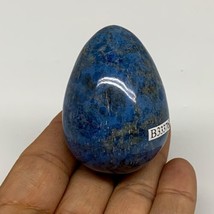 119.9g, 2.1&quot;x1.5&quot;, Natural Lapis Lazuli Egg Polished, Clearance, B33376 - £19.54 GBP