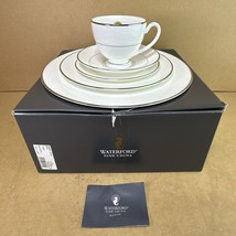 Waterford Barons Court - 5 Piece Place Setting - Fine China - NEW Open box - £110.54 GBP