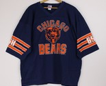 Vtg 90&#39;s NFL Chicago BEARS Jersey Shirt Men&#39;s XL by GARAN 3/4 Sleeves Bl... - $26.72