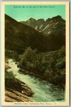 Blakiston Mountain Waterton Lakes Park Alberta Canada WB Postcard G8 - £3.49 GBP