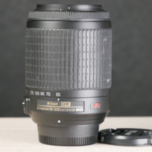 Nikon Dx AF-S Zoom-NIKKOR 55-200mm f/4-5.6G Ed Vr Dslr Camera Lens *Good* - £48.80 GBP