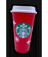 Starbucks 2022 Reusable Red Cup 25 Years Holiday Cheer Limited Edition Rare - $25.31 CAD