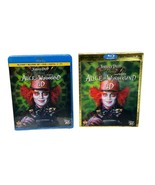 NEW Alice in Wonderland 3D Blu-ray DVD Digital 4-Disc Set w Lenticular S... - $417.45 MXN