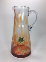 VINTAGE ALTAGLASS Pitcher Hand Made In Canada - $30.61