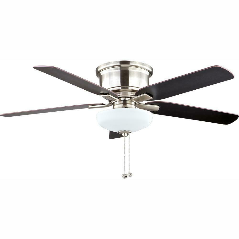 Primary image for (PART ONLY) HB Holly Springs 52" Ceiling Fan, Brushed Nickel, MOTOR HOUSING