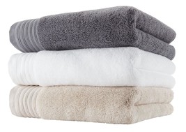 Ekorganix HempLux 600 GSM Extra Fluffy Terrycloth Bath Towel (Hand Towel (20x40 - £24.97 GBP