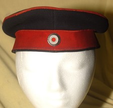 XTRA Fine Original WWI German Army M-1907 Enlisted Man&#39;s cap SIGNED - £291.93 GBP