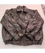Vintage Maxam Brand Men&#39;s Brown Genuine Leather Top Grain Lambskin Jacke... - €59,31 EUR