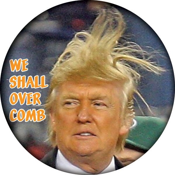 DONALD TRUMP We Shall Over COMB President Funny Halloween Costume Prop - $7.99