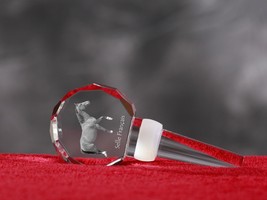 Selle français, Crystal Wine Stopper with Horse, Wine and Horse Lovers - $35.99