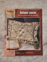 Autumn Leaves by StitchWorld X-stitch cross stitch pattern 12.5x16.5 VTG... - £6.42 GBP