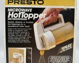 Presto Microwave Hottopper Popcorn Butter Dispenser Original Box Sealed!... - $30.78