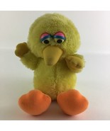 Hasbro Softies Sesame Street Big Bird 12&quot; Plush Stuffed Animal Toy Vinta... - £23.63 GBP